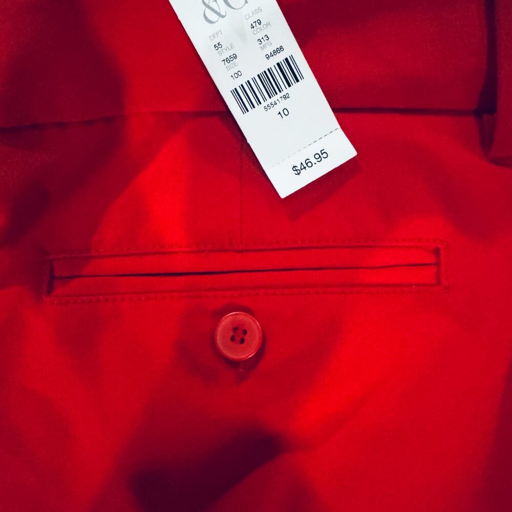 (NWT) NY&CO Slim Leg Dress Pants (Size 10) - Picture 4 of 5